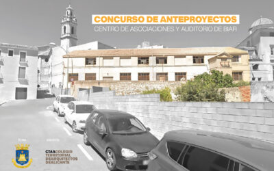 Convocatoria del Concurso de Anteproyectos Arquitectónicos para el Nuevo Centro de Asociaciones y Auditorio en Biar