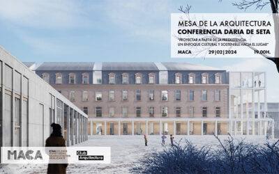 Conferencia de Daria de Seta. Mesa de la Arquitectura. MACA