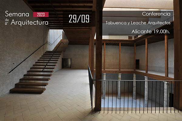 Conferencia de Tabuenca y Leache Arquitectos: “Lo viejo y lo nuevo”