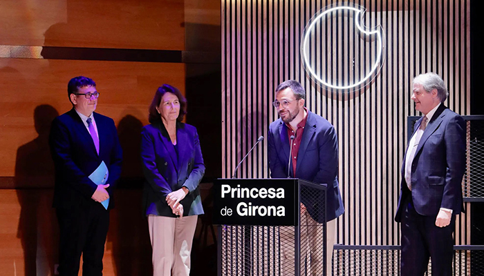El arquitecto alicantino Daniel Millor Vela, Premio Princesa Girona Social 2024