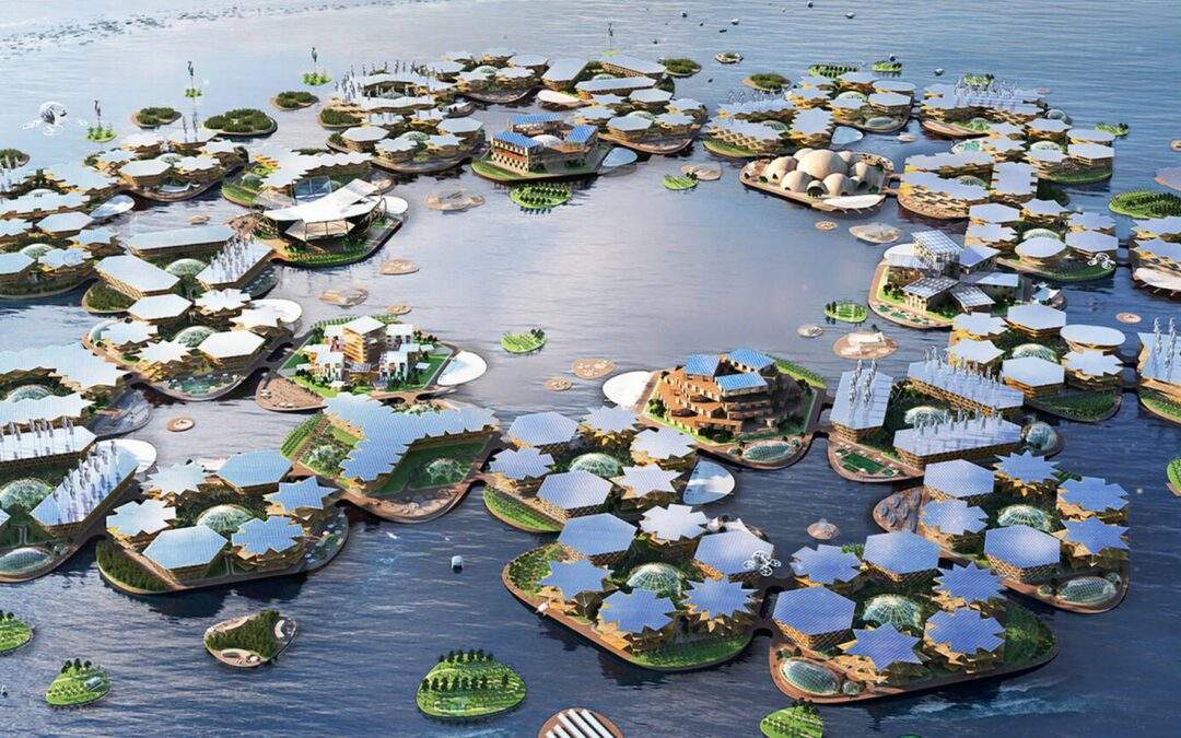 Oceanix Busan, el prototipo de ciudad flotante en Corea