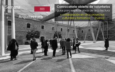 Quieres ser voluntario en la Semana de la Arquitectura del CTAA Alicante?