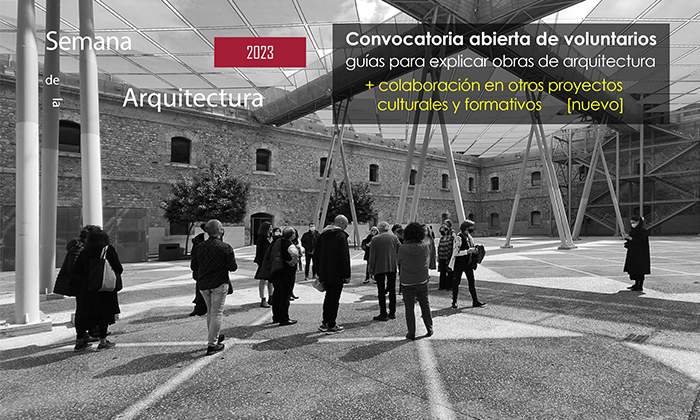 Quieres ser voluntario en la Semana de la Arquitectura del CTAA Alicante?