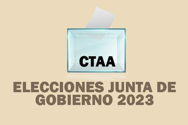 Elecciones a la Junta de Gobierno del CTAA 2023