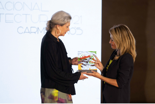 Carme Pinós recibe el Premio Nacional de Arquitectura