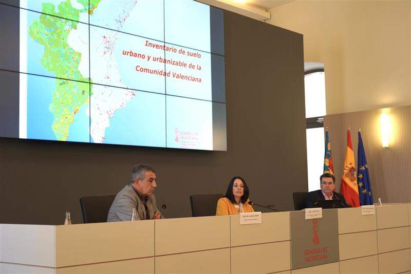 Presentación del Inventario de suelo urbano y urbanizable en la Comunidad Valenciana